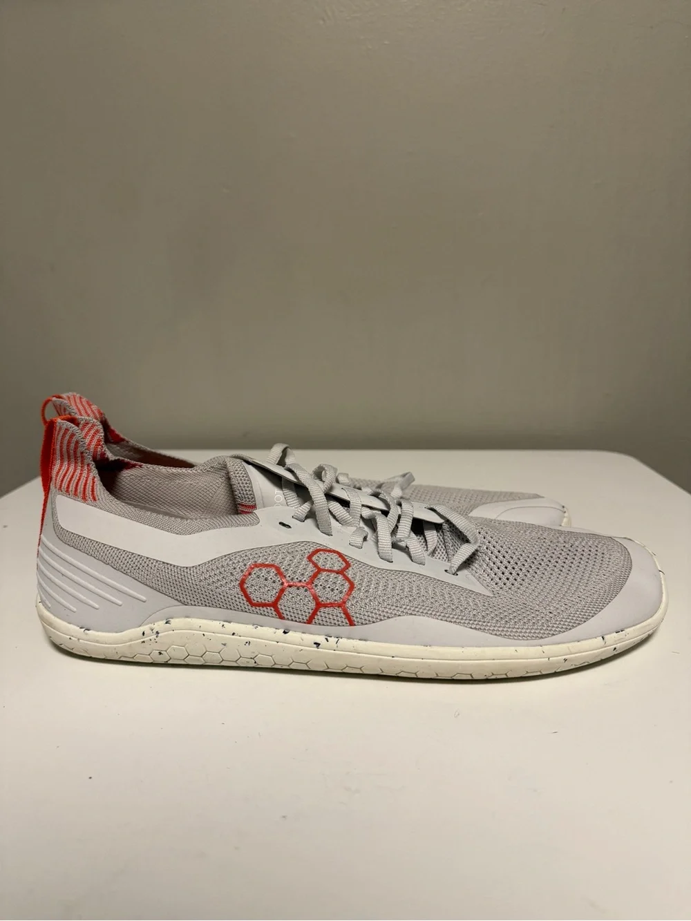 Vivobarefoot Geo Racer Knit Moonstone Barefoot Shoes Men’s EU 48 US 14